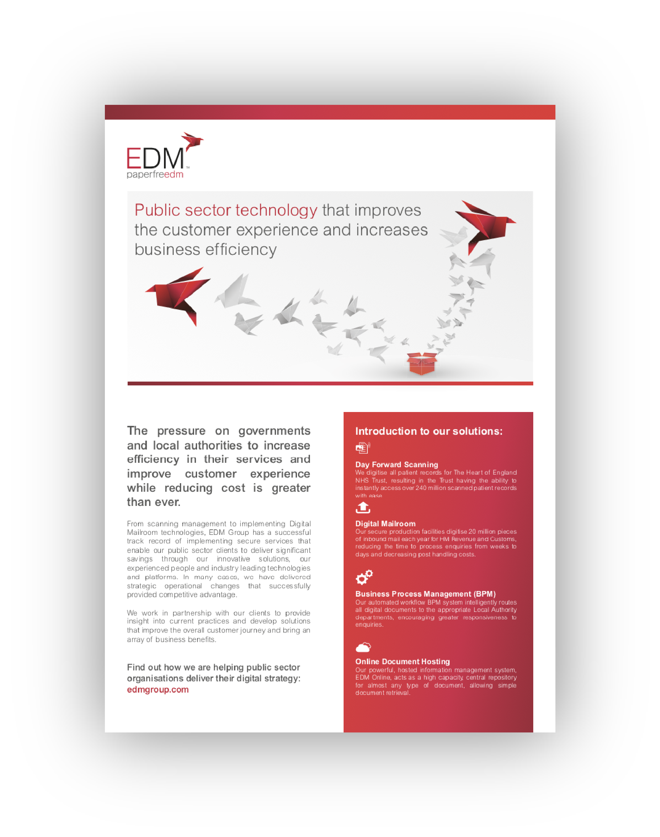 Public Sector Factsheet Image