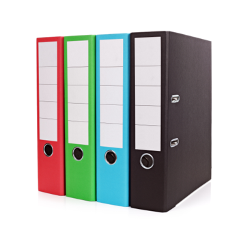 Lever arch files